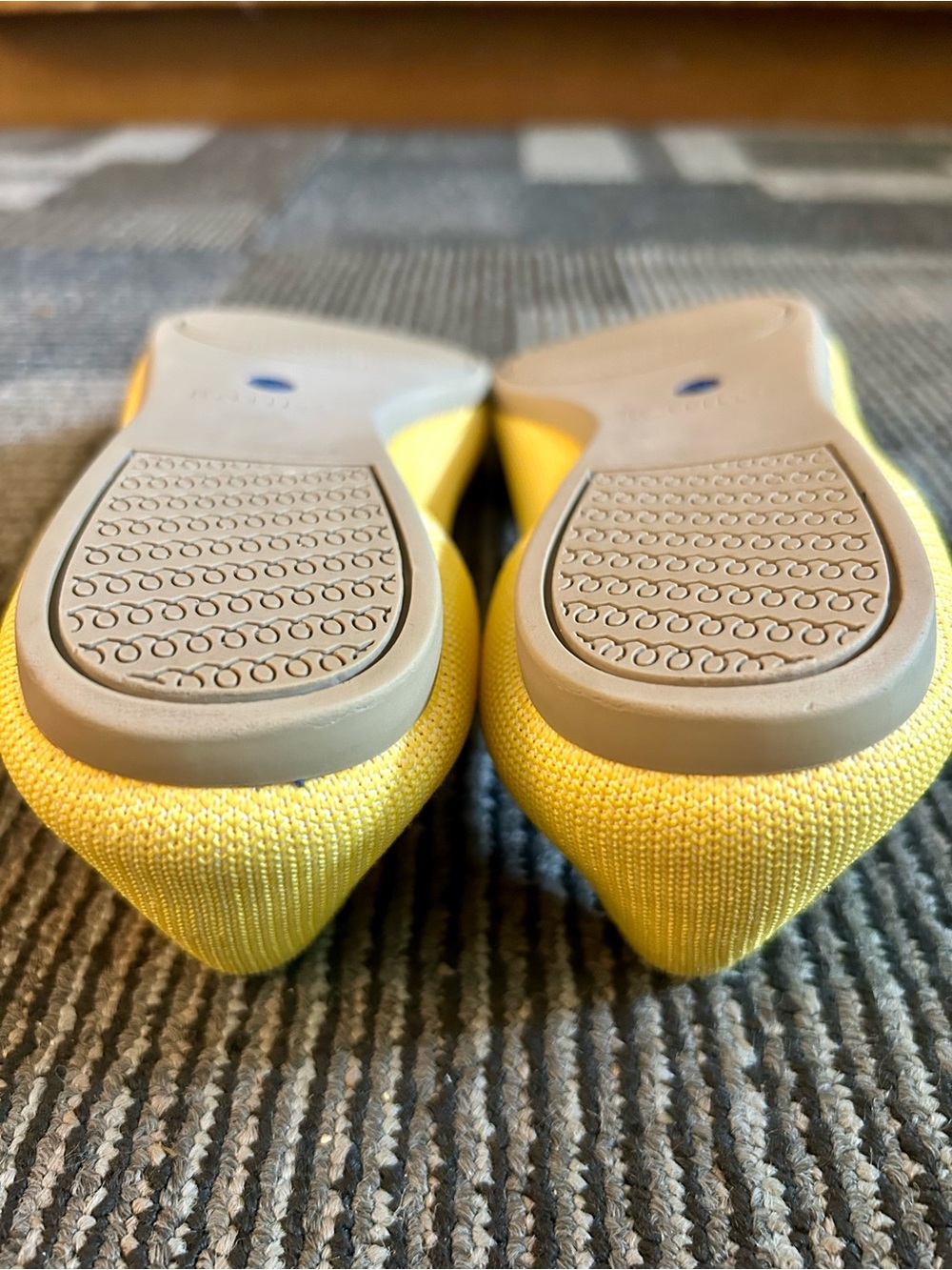 Rothy's Marigold Yellow The Point Retired Slip On Knit Ballet Flats 8.5 EU 39 - Picture 14 of 14